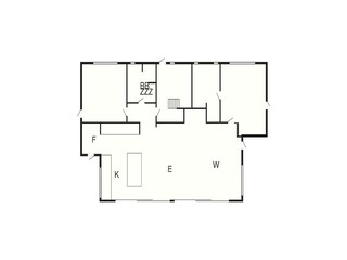 Maison de vacances Aalbæk Plan d'étage 4