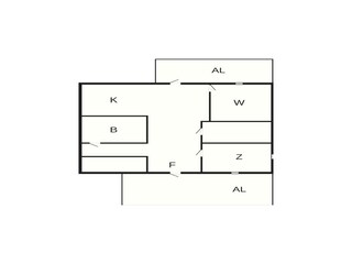 Vakantiehuis Kungshamn Grondplan 36