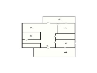 Vakantiehuis Kungshamn Grondplan 37
