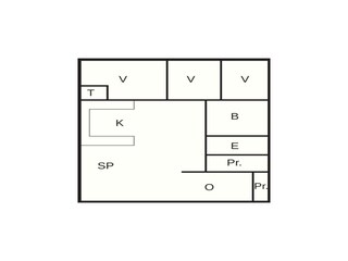 Casa per le vacanze Bogø Pianta del piano 9