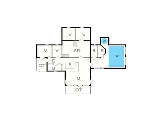 Holiday house Vaeggerløse Floor Plan 41