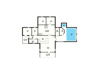 Maison de vacances Vaeggerløse Plan d'étage 41