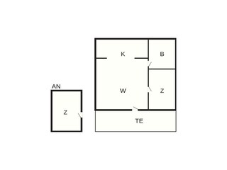 Ferienhaus Hyldtofte Grundriss 2