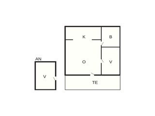 Casa de vacaciones Hyldtofte Plano de planta 36