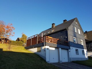 Ferienhaus Winterberg Außenaufnahme 2