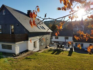Ferienhaus Winterberg Außenaufnahme 5