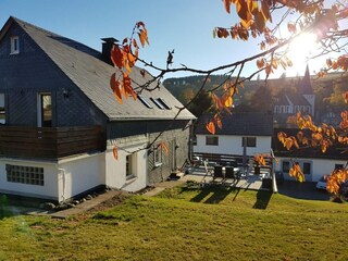 Ferienhaus Winterberg Außenaufnahme 3