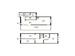 Vakantiehuis Setesdal Grondplan 41