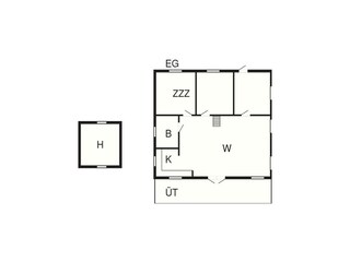 Ferienhaus Rønne Grundriss 2