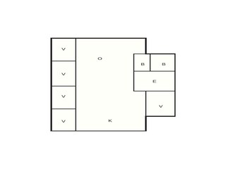 Casa de vacaciones Løkken Plano de planta 3
