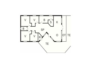 Ferienhaus Snogebæk Grundriss 25