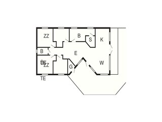Ferienhaus Snogebæk Grundriss 4