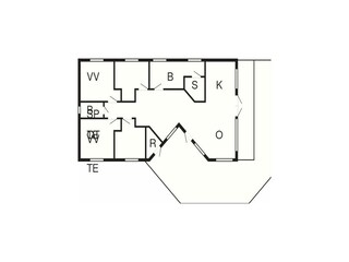 Holiday house Snogebæk Floor Plan 5