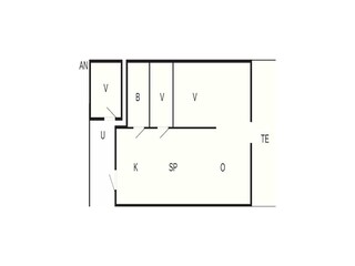 Vakantiehuis Thyholm Grondplan 41