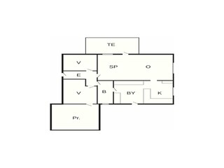 Casa de vacaciones Årøsund Plano de planta 53