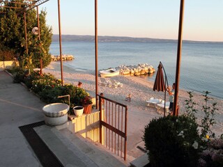 Appartement Podstrana Buitenaudio-opname 8