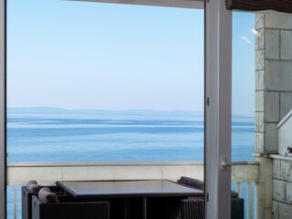 Appartement Podstrana Buitenaudio-opname 9