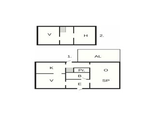 Vakantiehuis Degeberga Grondplan 26