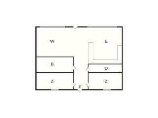 Vakantiehuis Bogø Grondplan 40