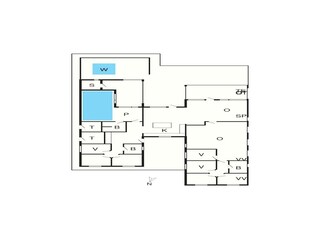 Casa de vacaciones Kongsmark Plano de planta 2