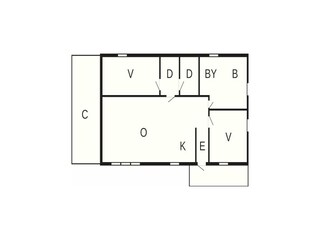 Appartement Eide Grondplan 27