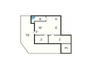 Vakantiehuis Vorupør Grondplan 37