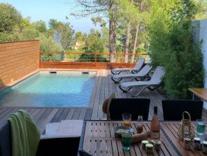 Holiday house Les Jardins d'Eve, Solenzara, townhouse with private pool - Conca - image1