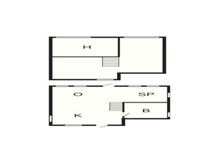 Vakantiehuis Glommen Grondplan 37