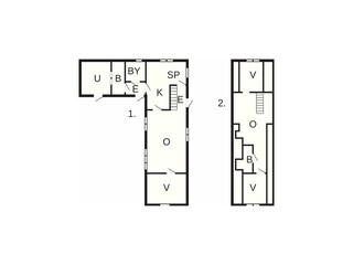 Vakantiehuis Landeryd Grondplan 32