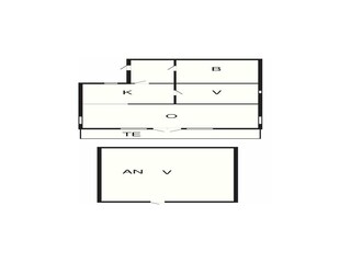 Ferienhaus Enø Grundriss 2