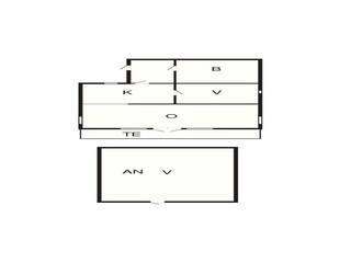 Ferienhaus Enø Grundriss 2