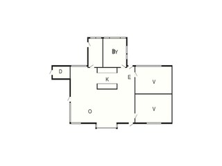 Casa per le vacanze Fjellerup Strand Pianta del piano 2