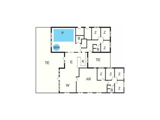 Ferienhaus Brenderup Grundriss 3