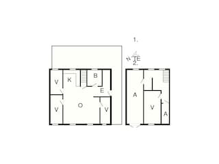 Vakantiehuis Købingsmark Grondplan 5