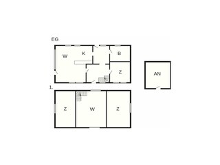 Maison de vacances Ørsted Plan d'étage 43