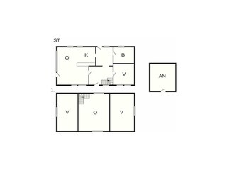 Casa de vacaciones Ørsted Plano de planta 42