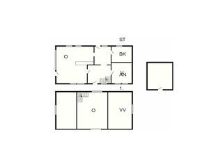 Maison de vacances Ørsted Plan d'étage 9