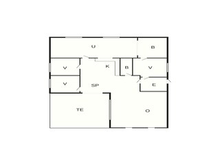 Casa de vacaciones Vaeggerløse Plano de planta 7