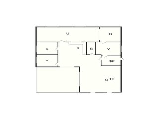 Maison de vacances Vaeggerløse Plan d'étage 6
