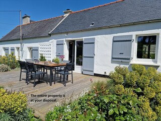 Maison de vacances Locquirec Enregistrement extérieur 4