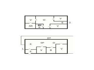 Vakantiehuis Welt Grondplan 19
