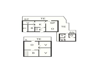 Vakantiehuis Treungen (Telemark) Grondplan 40