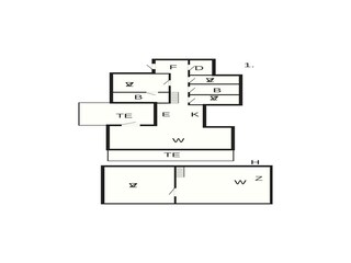 Vakantiehuis Nesbyen Grondplan 43