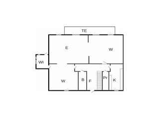 Maison de vacances Gedser Plan d'étage 45