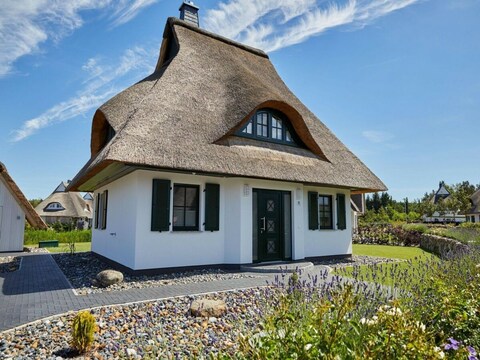 Vakantiehuis Rieten dakwoning in Bodstedt met sauna op de Bodden