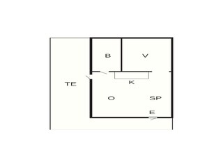 Vakantiehuis Sölvesborg Grondplan 6