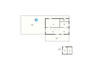 Vakantiehuis Rejmyre Grondplan 36