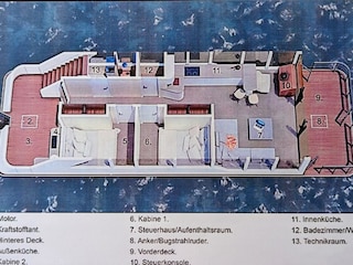 Grundriss Hafensuite