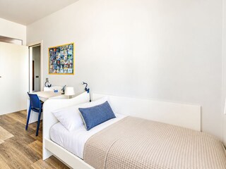 Schlafzimmer mit 2 Einzelbetten