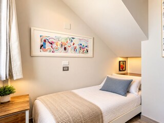 Schlafzimmer mit 2 Einzelbetten